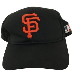 OC Sport's Kids MLB San Francisco Giants Adjustable Black & Orange Baseball Cap